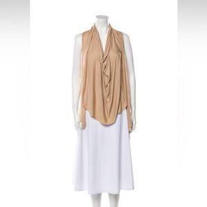 Hero crane shawl vest size S